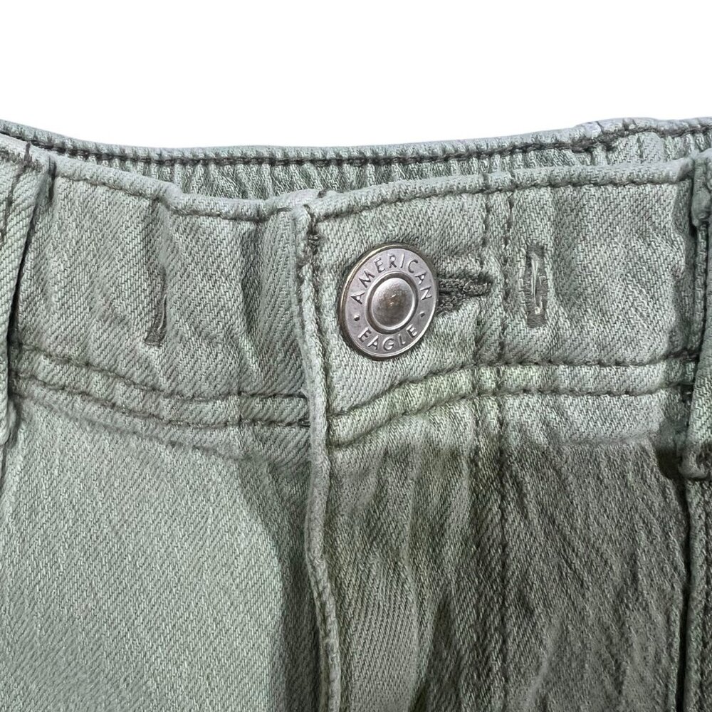 American Eagle Green Jogger Utility Cargo Pants 32” Waist Size 12 Regular - Picture 3 of 4